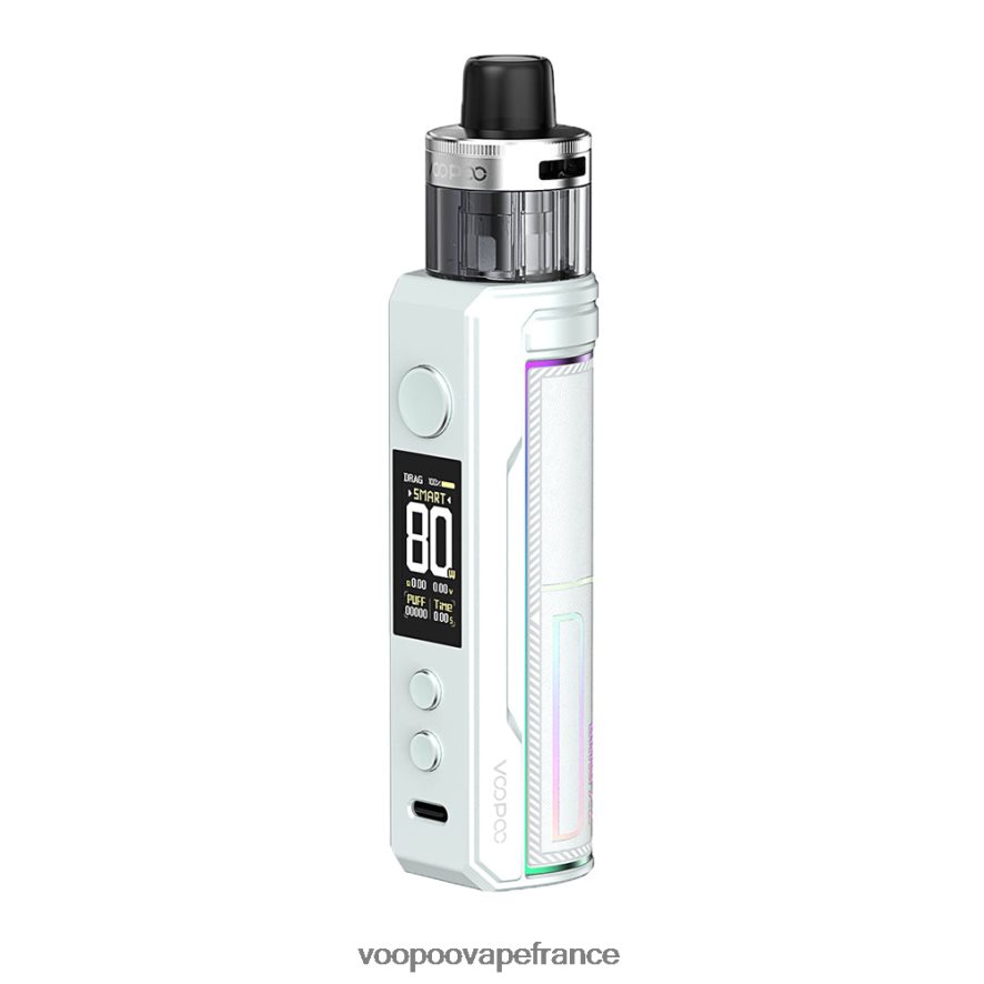 VOOPOO DRAG X2 mod de capsule perle blanche - VOOPOO vape pen France 4BXRH229