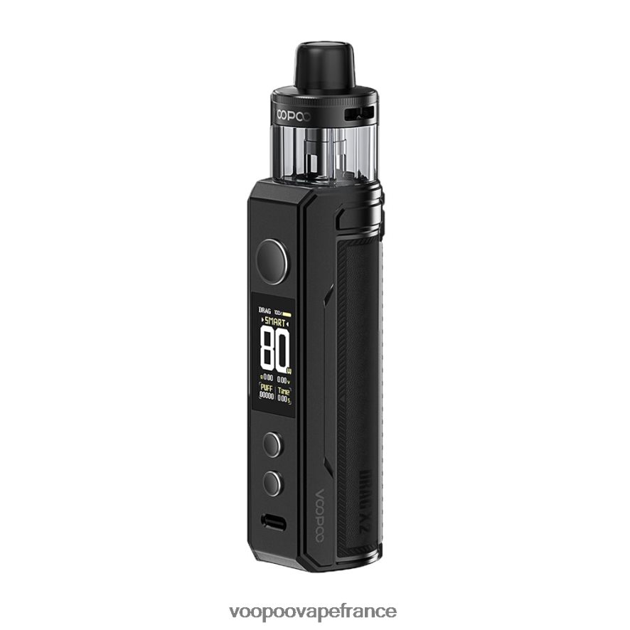 VOOPOO DRAG X2 mod de capsule pulvérisation noire - VOOPOO vape Paris 4BXRH234