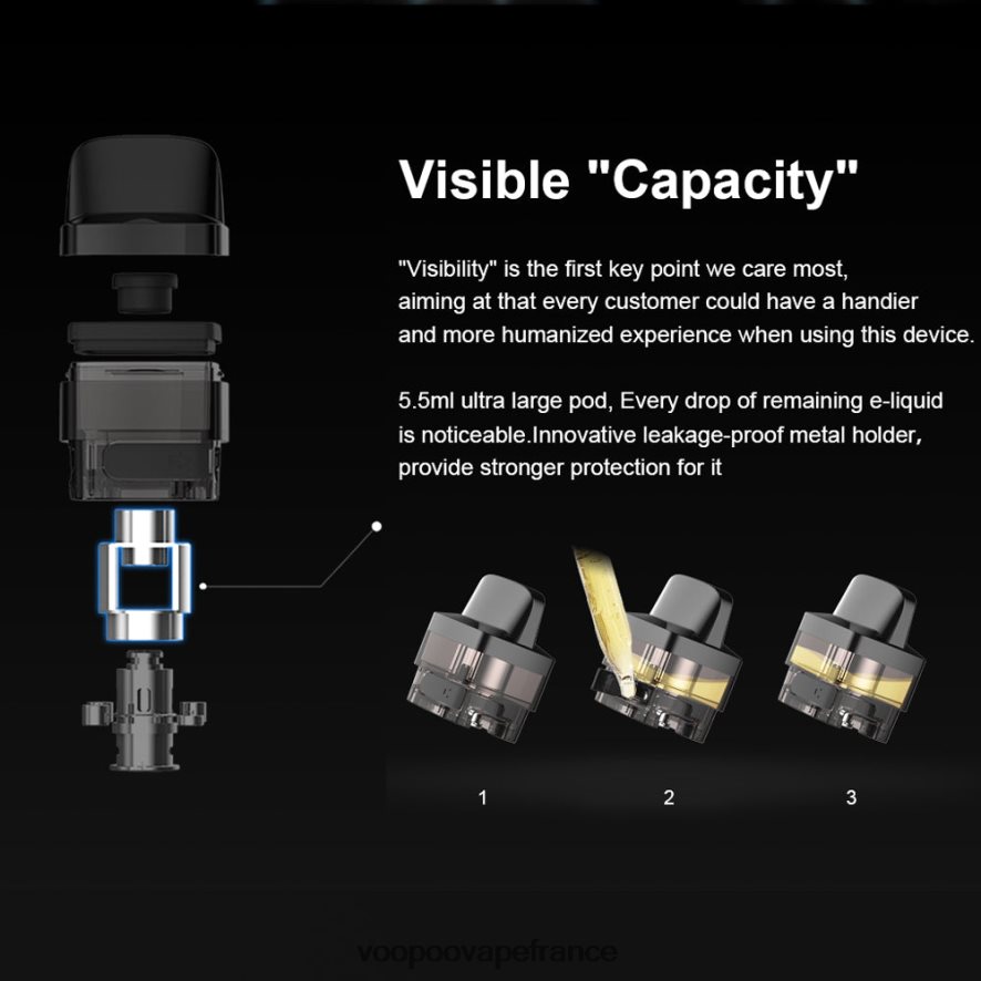 VOOPOO VINCI X kit de module de mod fibre de carbone - VOOPOO vape prix 4BXRH346