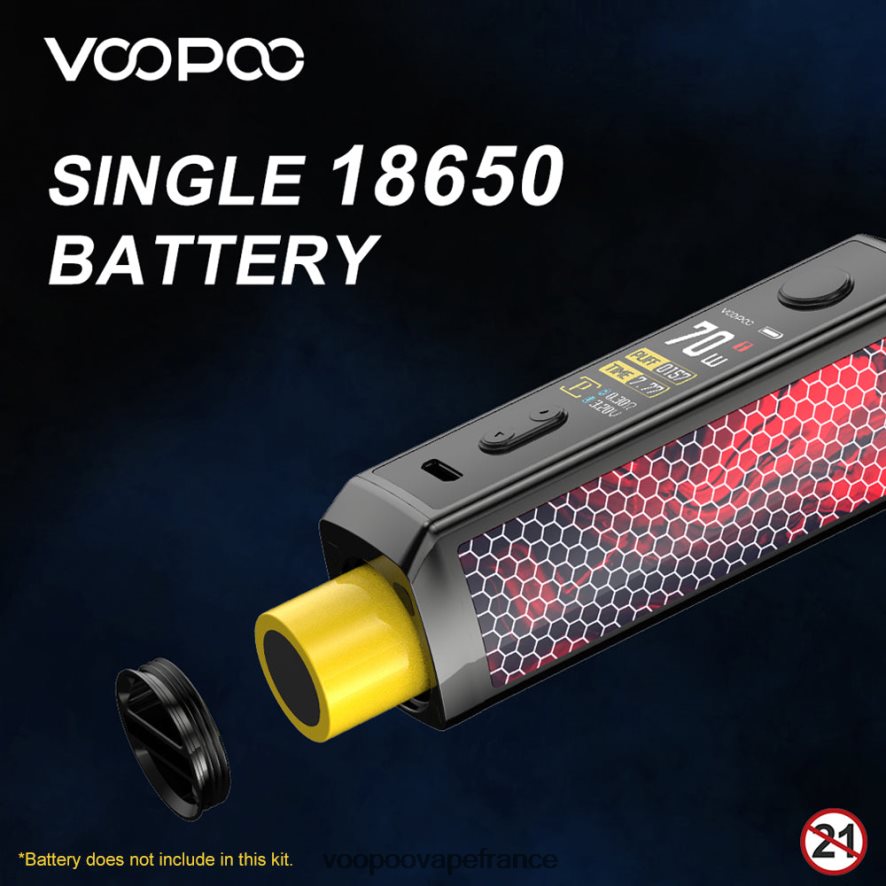 VOOPOO VINCI X kit de module de mod fibre de carbone - VOOPOO vape prix 4BXRH346