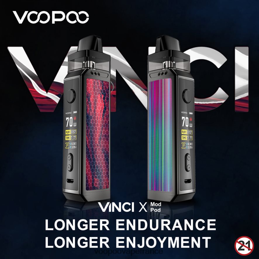 VOOPOO VINCI X kit de module de mod fibre de carbone - VOOPOO vape prix 4BXRH346